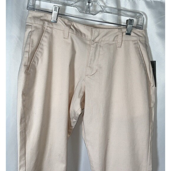 Size 27 Volcom Denim Pink Woman Jeans Slim Straight Regular Fit With pockets - Picture 2 of 9